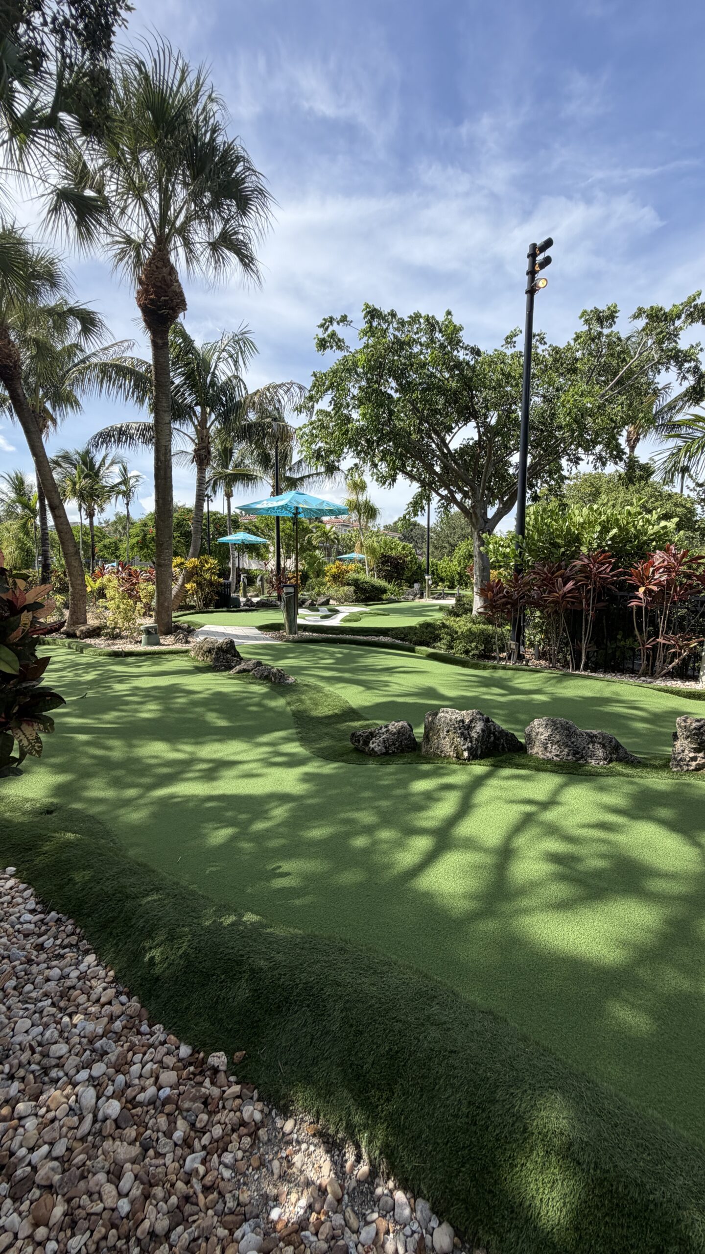 Mini Golf is a great additional activity to do before or after catching a game, only a short walk from the Roger Dean Stadium.