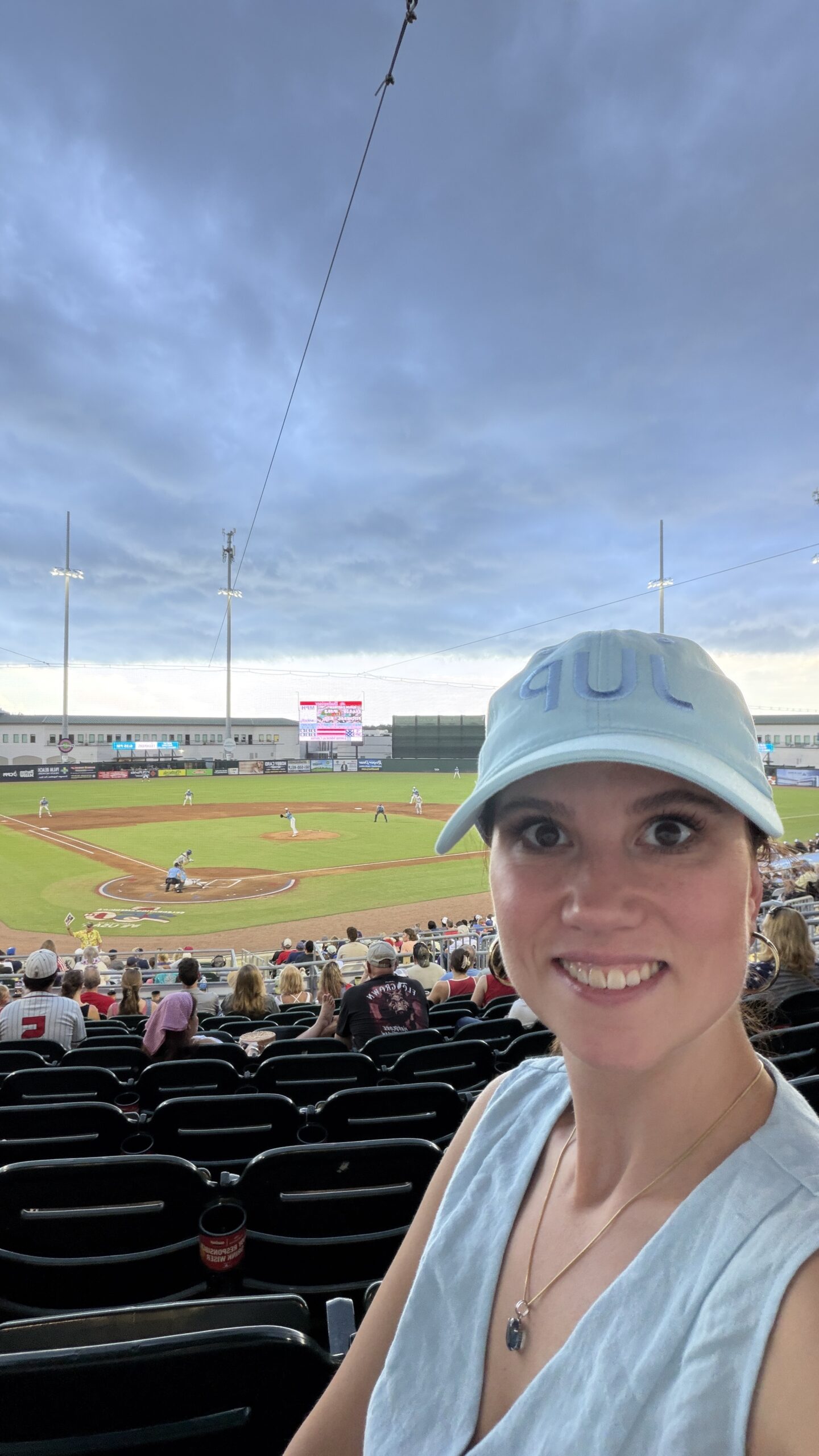 View from the highest seat at Roger Dean Chevrolet Stadium